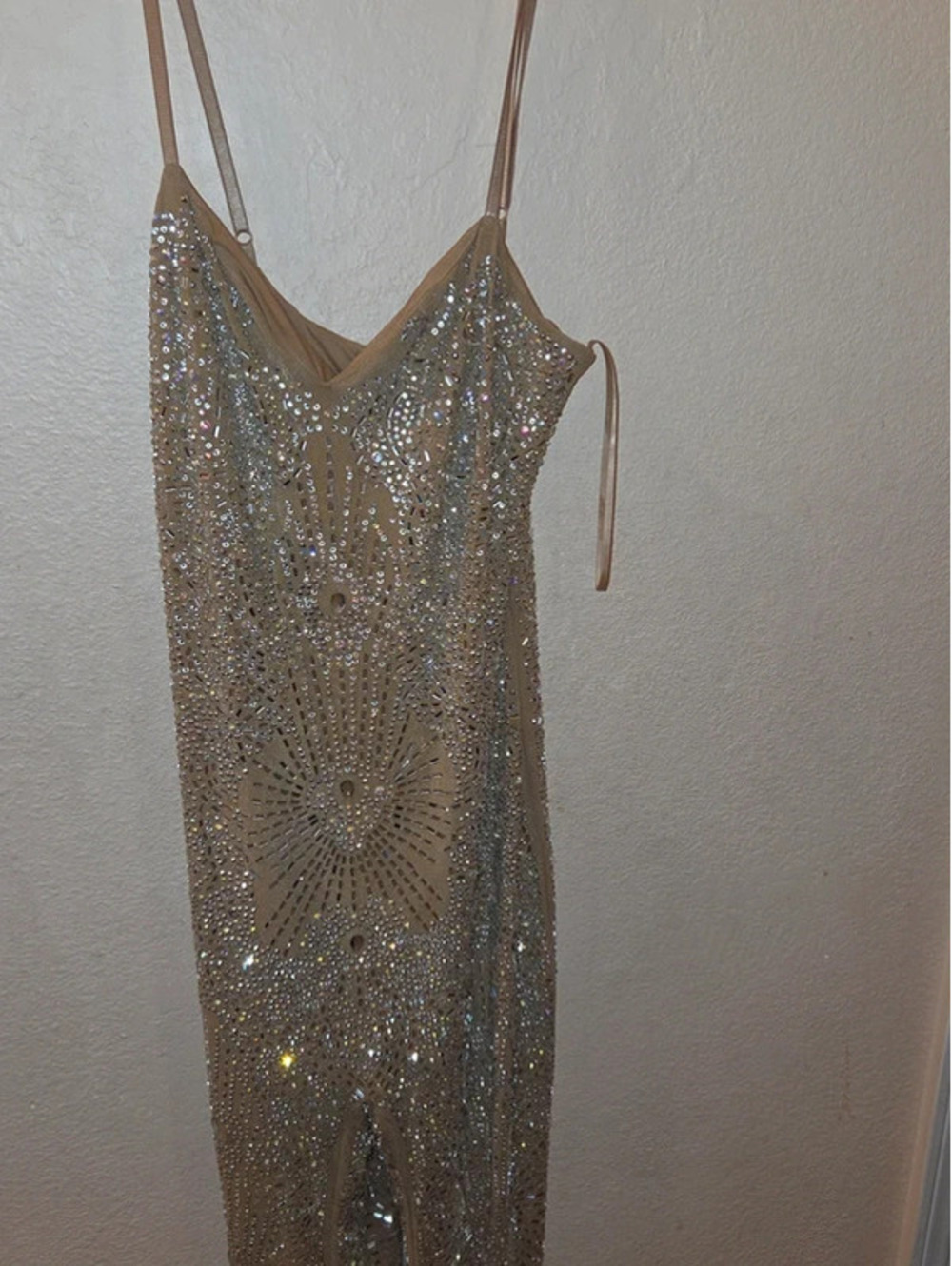 Beaded birthday in jumpsuit size med